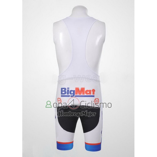 Fdj Ropa Ciclismo Culotte Corto 2012 Mangas Cortas Blanco y Azur
